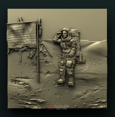 MOON LANDING 3D STL 3DWave